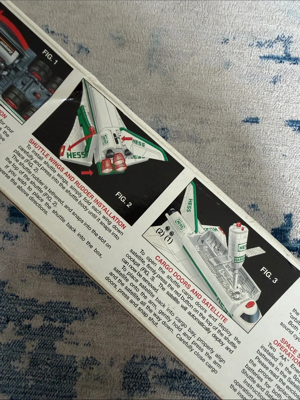 HESS Truck and Space Shuttle 1999